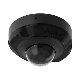 IP-відеокамера 8Mp Ajax DomeCam Mini (8 Mp/2.8 mm) (8EU) ASP Black f=2.8mm з мікрофоном (26-00388) - мініатюра 3