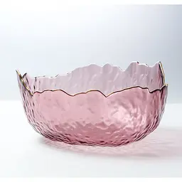 Салатник Glass 18453 16 см рожевий