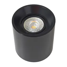 Підсвічування тубус Brille накладне AL-709/1 GU5.3 BK MR16 36-290