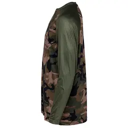 Реглан Prologic UV Camo Long Sleeve T-Shirt XXL Camo/Green - мініатюра 2