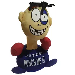 М'яка іграшка-антистрес A-Toys Punch Me синя - мініатюра 2