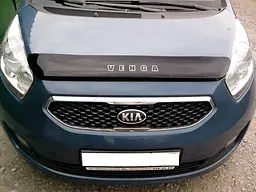 Дефлектор капоту мухобійка для Kia VENGA 2011-