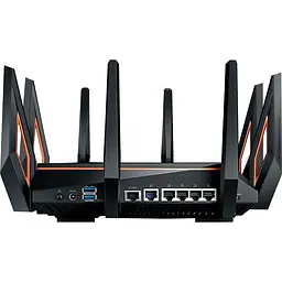 Бездротовий маршрутизатор [роутер] Asus ROG Rapture GT-AX11000 [90IG04H0-MU9G00] [104234] - мініатюра 6