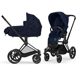 Cybex Priam 4.0 коляска 2 в 1 Rebellious Luxury шасі Matt Black