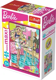 Набір Пазли - (Міні-Максі) - "Барбі художниця" / Mattel: Barbie