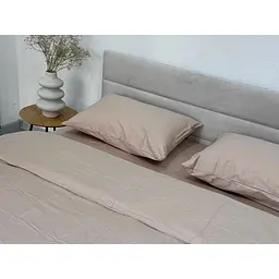 Наволочка Ecotton Shifting Sand сатин 70х70 см 2 шт. бежева (24742) - мініатюра 5