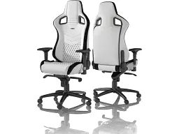 Крісло геймерське Noblechairs Epic Series White/Black (NBL-PU-WHT-001) - мініатюра 3