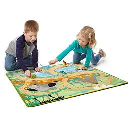 Килимок ігровий Melissa & Doug з динозаврами (MD19427) - мініатюра 4