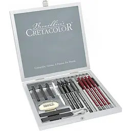 Набір для графіки Cretacolor Silver Box 17шт 