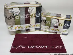 Набір рушників Cestepe VIP Cotton - Sport 50x90 (6 шт.) - мініатюра 3
