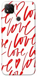 Чохол Demsky Love handwriting для Xiaomi Redmi 9C
