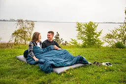 Спальний мішок Easy Camp Moon 200 Double/+5°C Teal Left/Right (240187) - мініатюра 7