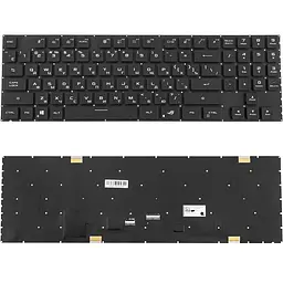 Клавіатура для ноутбука ASUS (GX703 series) rus чорний без фрейму підвіска клавіш (RGB per-key)