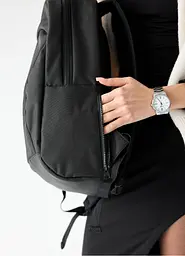 Жіночий рюкзак Sambag Zard LZN чорний тканевий 43 х 27 х 13 см (25000065) - мініатюра 5