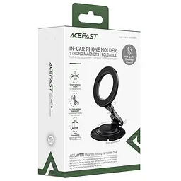 Автотримач Acefast D64 Magnetic Wireless Black - мініатюра 5