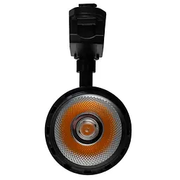 Світильник трековий поворотний LED KW-201/20W NW BK Brille 32-920 - мініатюра 4