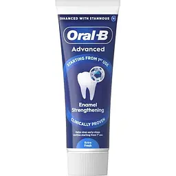 Зубна паста Oral-B Advanced Зміцнення Емалі Вийняткова Свіжість 75 мл  - мініатюра 2