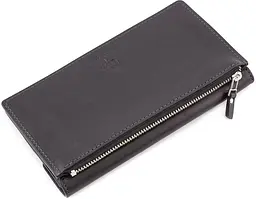 Чоловічий шкіряний портмоне GRANDE PELLE 20х11х2 см acs0024447 - мініатюра 2