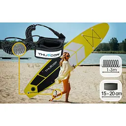 Надувна дошка SUP THUNDER Coast Yellow 320 см з веслом - мініатюра 4