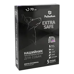 Нашийник Palladium Extra Safe від бліх і кліщів для собак 70 см фіолетовий - мініатюра 2