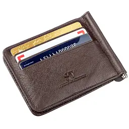 Чоловічий шкіряний гаманець ST Leather 11х8,5 см acs0014732 - мініатюра 5
