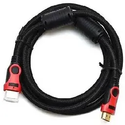 Кабель Ritar HDMI-HDMI 3 м v1.4.2 фільтри чорно-червоний