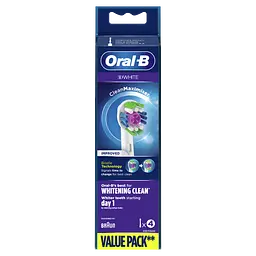 Насадки для електричної зубної щітки Oral-B 3D White CleanMaximiser, 4 шт. - мініатюра 2