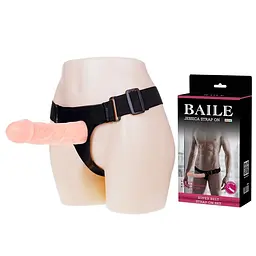 Страпон, 15х4 см Baile Jessica Strap On