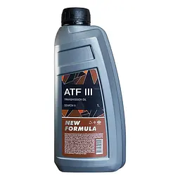 Трансмісійна олива NEW FORMULA ATF III 1л - мініатюра 1