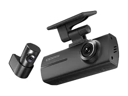 Автомобільний відеореєстратор DDPai Dash camera N1 Dual Global version з камерою заднього виду