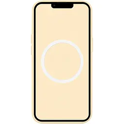 Силіконовий чохол з кнопкою, анімацією та MagSafe для Apple iPhone 17 ванільний AAA [175567] - мініатюра 4