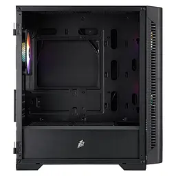 Корпус 1stPlayer D4-M-BK-2F1P-1F1 Black (D4-M-BK-2F1P-1F1) Без БП - мініатюра 6