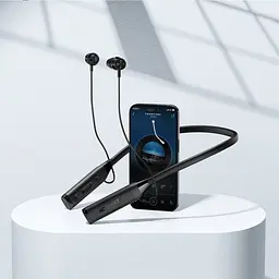 Бездротові спортивні навушники ACEFAST N7 neck hanging wireless earphones Black - мініатюра 7