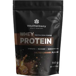 Протеїн Whey Protein, 700 грам Солона карамель VitalHarmony vit0000030 - мініатюра 2