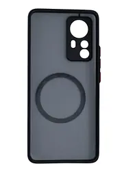 Магнітний чохол XON PhoneCase Magnetic для Xiaomi Mi 12 Pro (PCMB311121200B 9847) Чорний - мініатюра 3