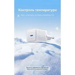 Зарядний пристрій Vention USB-C PD20W GaN black (FEPB0-EU) - мініатюра 7