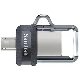 USB флеш накопичувач SanDisk 32GB Ultra Dual Drive M3.0 USB 3.0 (SDDD3-032G-G46) - мініатюра 2