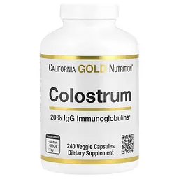 Молозиво (Colostrum) та Лактоферин Colostrum 240 капсул CGN vit0005371