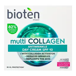 Денний крем для обличчя Bioten Multi Collagen Antiwrinkle Day Cream SPF10 з колагеном 50 мл - мініатюра 2