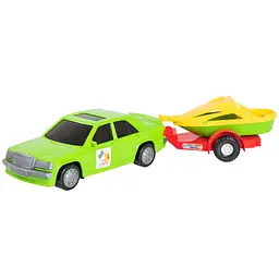 Іграшка Tigres Color Cars Авто-мерс з причепом 1 шт. в асортименті (39003) - мініатюра 2