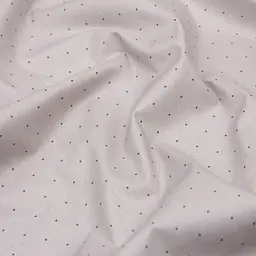 Простирадло на резинці для коляски та люльки Cosas Mini Dots 40х80х5 см (DotsGreyBeige_FittedStroller_40х80) - мініатюра 5