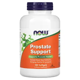 NOW Підтримка здоров’я простати, Prostate Support - 180 софтгель