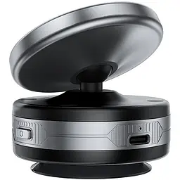 Автотримач із БЗУ E29 Magnetic Wireless Charging Auto Fix 15W Metal gray Acefast teh0029291 - мініатюра 2