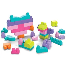 Конструктор Mega Bloks First Builders Рожевий, 80 деталей (DCH62) - мініатюра 4