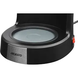 Кавоварка Ardesto крапельна FCM-D2100, 1.2 л мелена чорно-срібляста - мініатюра 7