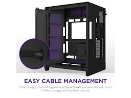 Корпус NZXT H9 Flow Black (CM-H92FB-01) - мініатюра 7
