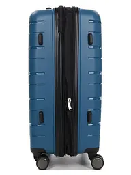 Валіза середня M поліпропілен Worldline Airtex 282 74л 64×41×26см Синій - мініатюра 7