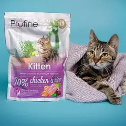 Сухий корм Profine Kitten для кошенят, з куркою та рисом, 300 г - мініатюра 6