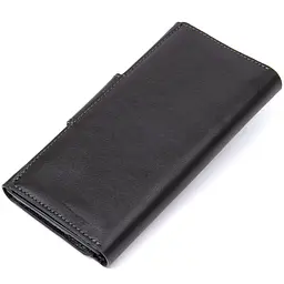 Чоловіче шкіряне портмоне GRANDE PELLE 10х19,5х2,5 см acs0022430 - мініатюра 2