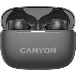 Навушники Canyon TWS headset OnGo TWS-10 ANC+ENC Grey (CNS-TWS10BK) - мініатюра 3